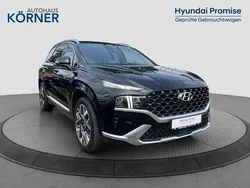 Schwarz Gebraucht 2022 Hyundai Santa Fe Signature SUV | 36.900 € (Fairer Preis)