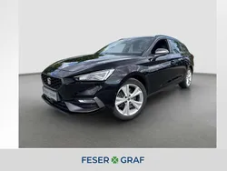 Midnight schwarz metallic Gebraucht 2021 Seat Leon ST FR Kombi | 21.980 € (Fairer Preis)