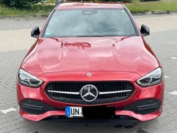 Rot Gebraucht 2021 Mercedes C200 Avantgarde Limousine | 32.500 € (Fairer Preis)