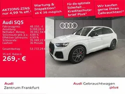 Gletscherweiß metallic Gebraucht 2023 Audi SQ5 Ambiente SUV | 48.350 € (Superpreis)