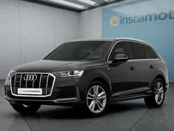 Schwarz Gebraucht 2022 Audi Q7 S-Line SUV | 61.049 € (Etwas zu teuer)