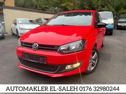 Rot Gebraucht 2013 VW Polo Match Kleinwagen | 7.490 € (Teuer)