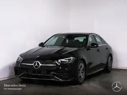 Schwarz Gebraucht 2024 Mercedes C180 AMG Limousine | 40.890 € (Fairer Preis)