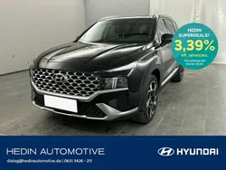 Schwarz Gebraucht 2022 Hyundai Santa Fe Prime SUV | 36.590 € (Fairer Preis)