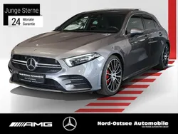 Grau metalliclack mountaingrau metallic Gebraucht 2021 Mercedes A35 AMG AMG Limousine | 36.490 € (Guter Preis)