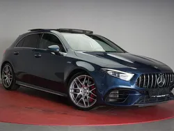 Denim blue Gebraucht 2021 Mercedes A45 AMG AMG Limousine | 46.490 € (Fairer Preis)