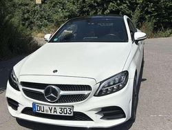 Weiß Gebraucht 2019 Mercedes C200 AMG line Coupé | 30.000 € (Fairer Preis)