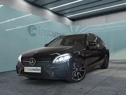 Schwarz Gebraucht 2020 Mercedes C300 AMG Limousine | 45.240 € (Teuer)