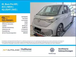 Silber Gebraucht 2023 VW ID. Buzz Pro Van | 47.790 € (Superpreis)