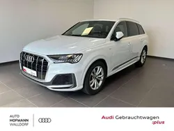 Weiß Gebraucht 2021 Audi Q7 S-Line SUV | 55.980 € (Fairer Preis)