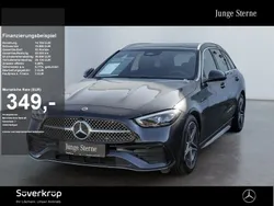 Grau Gebraucht 2024 Mercedes C220 AMG Kombi | 41.220 € (Guter Preis)
