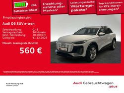 2y gletscherweiß metallic Gebraucht 2025 Audi Q6 e-tron S-Line SUV | 54.960 € (Guter Preis)