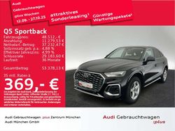 Mythosschwarz metallic Gebraucht 2023 Audi Q5 S-Line SUV | 48.512 € (Etwas zu teuer)