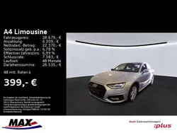 Schwarz (metallic) Gebraucht 2022 Audi A4 Advanced Limousine | 28.679 € (Guter Preis)
