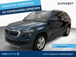 Lava blau (metallic) Gebraucht 2022 Skoda Kodiaq Ambition SUV | 23.397 € (Superpreis)