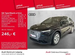 Mythosschwarz metallic Gebraucht 2022 Audi Q4 Sportback e-tron Comfort SUV | 29.290 € (Fairer Preis)