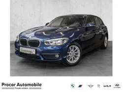 Blau Gebraucht 2019 BMW 118 Advantage Kleinwagen | 15.210 € (Fairer Preis)