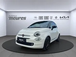 Bicolore white (227/b) / black (vr 876)) (weiss Gebraucht 2019 Fiat 500 Collezione Kleinwagen | 12.888 € (Etwas zu teuer)