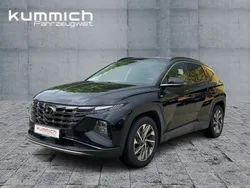 Phantom black (schwarz) Gebraucht 2021 Hyundai Tucson Trend SUV | 25.496 € (Fairer Preis)