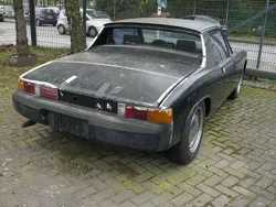 Glanzschwarz Gebraucht 1976 Porsche 914 Cabrio | 11.800 €