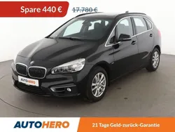Schwarz Gebraucht 2017 BMW 218 Active Tourer Luxury Line Van / Kleinbus | 16.900 € (Fairer Preis)
