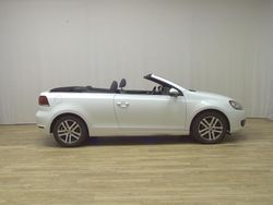 Pure white Gebraucht 2012 VW Golf VI Cabrio | 4.790 € (Superpreis)