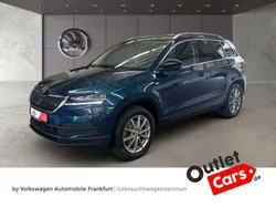 Lavablau metallic Gebraucht 2021 Skoda Karoq Ambition SUV | 21.480 € (Superpreis)