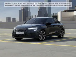 Mythosschwarz metallic/mythoss Gebraucht 2024 Audi S3 Ambiente Limousine | 43.850 € (Fairer Preis)