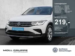 Pure white Gebraucht 2023 VW Tiguan Elegance SUV | 33.450 € (Guter Preis)