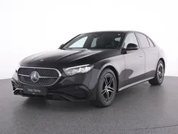 Schwarz metalliclack obsidians Gebraucht 2023 Mercedes E220 AMG Limousine | 50.885 € (Guter Preis)