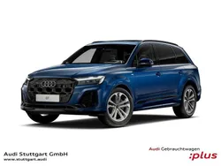 Ascariblau metallic Gebraucht 2025 Audi Q7 S-Line SUV | 68.940 € (Superpreis)