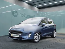 Blau Gebraucht 2021 Ford Fiesta Titanium X Kleinwagen | 16.990 € (Guter Preis)