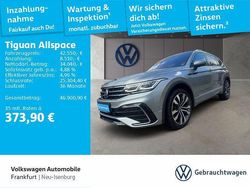 Pyrit silber metallic (metallic) Gebraucht 2022 VW Tiguan Allspace R-line SUV | 42.550 € (Teuer)