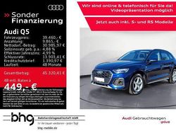 Blau Gebraucht 2021 Audi Q5 S-Line SUV | 39.460 € (Guter Preis)