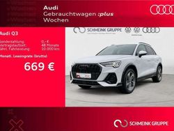 Weiß (gletscherweiß metallic) Gebraucht 2024 Audi Q3 S-Line SUV | 46.881 € (Teuer)