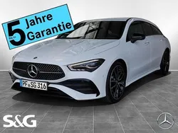 Unilack polarweiß Gebraucht 2025 Mercedes CLA220 Shooting Brake AMG Kombi | 52.599 €