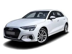Weiss Gebraucht 2021 Audi A3 Sportback Advanced Limousine | 24.849 € (Etwas zu teuer)