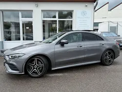 Grau Gebraucht 2021 Mercedes CLA220 AMG line Limousine | 34.990 € (Teuer)