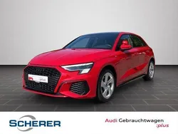 Rot Gebraucht 2023 Audi A3 Sportback S-Line Limousine | 27.900 € (Guter Preis)