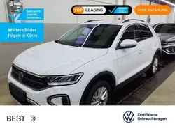 Pure white Gebraucht 2024 VW T-Roc Life SUV | 22.299 € (Guter Preis)