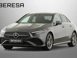 Metalliclack mountaingrau Gebraucht 2024 Mercedes A180 AMG Limousine | 31.580 € (Fairer Preis)