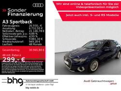 Navarrablau metallic Gebraucht 2024 Audi A3 Advanced Plus Limousine | 26.930 € (Superpreis)