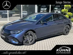 Blau, Gebraucht 2024 Mercedes EQE300 AMG Limousine | 48.400 € (Guter Preis)
