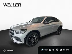 Iridiumsilber (silber) Gebraucht 2020 Mercedes GLC300 AMG Coupé | 45.250 € (Fairer Preis)
