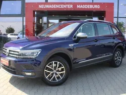 Atlantik blue metallic Gebraucht 2021 VW Tiguan Allspace Comfortline SUV | 32.980 € (Superpreis)