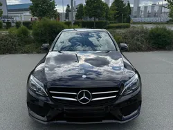 Schwarz Gebraucht 2015 Mercedes C250 AMG line Limousine | 18.000 € (Fairer Preis)