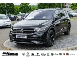 Schwarz Gebraucht 2022 VW Tiguan Allspace R-line SUV | 40.985 € (Teuer)