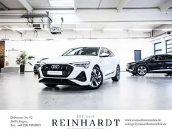 Gletscherweiß metallic Gebraucht 2022 Audi e-tron Sportback S-Line SUV | 33.370 € (Superpreis)