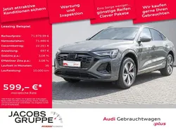 Grau Gebraucht 2024 Audi Q8 Sportback e-tron S-Line SUV | 71.980 € (Teuer)