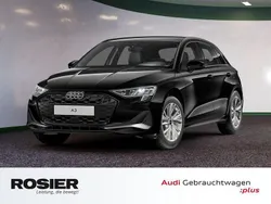 Schwarz Gebraucht 2024 Audi A3 Sportback Advanced Plus Limousine | 28.330 € (Guter Preis)